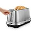 Delonghi Metal Finish Diadema Long Slot 4 Slice Toaster - CTV3003.M
