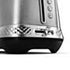Delonghi Metal Finish Diadema Long Slot 4 Slice Toaster - CTV3003.M