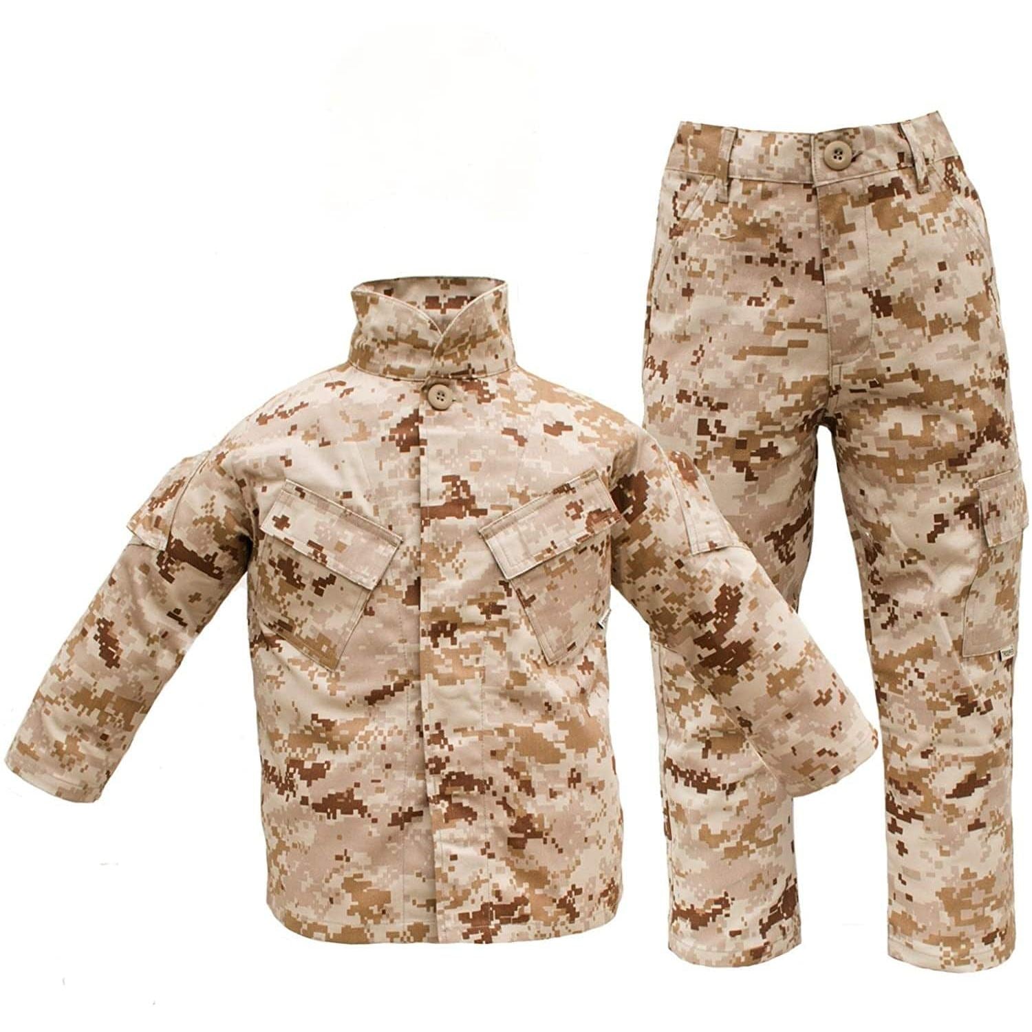 Shirt & Pants Desert Camo Brown/Beige LRG