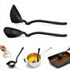 Dreamfarm Black Fladle Folds Flat Scraping Ladle - DFFA8418