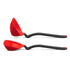 Dreamfarm Red Fladle Folds Flat Scraping Ladle - DFFA8425