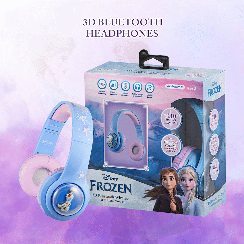 Disney Audio Disney Frozen 3D Bluetooth Headphones