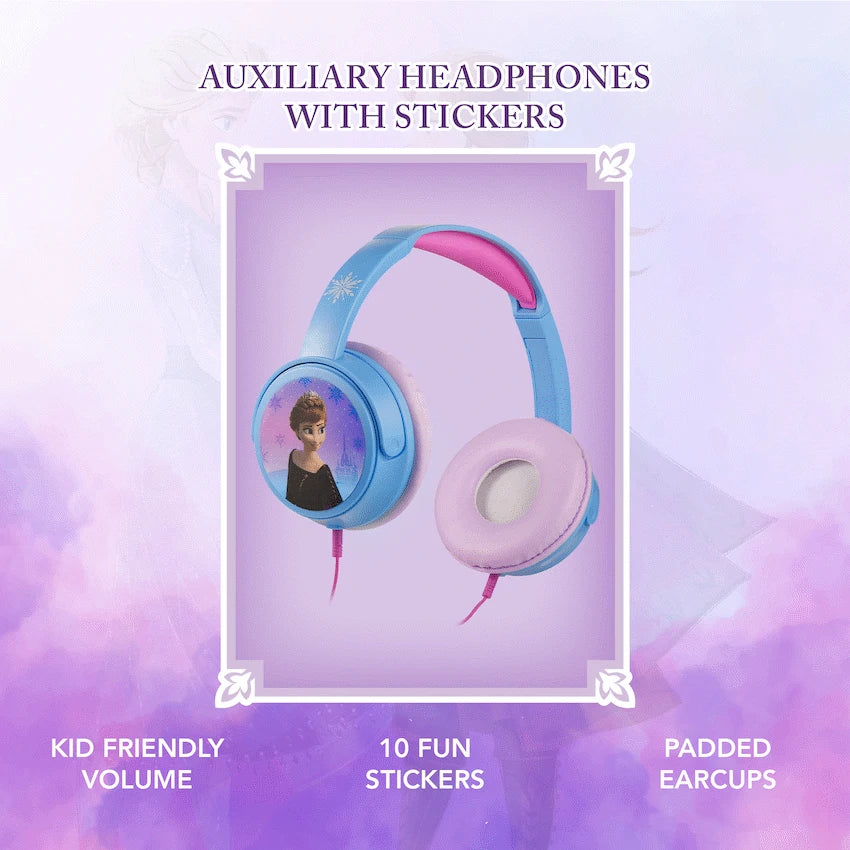 Disney Audio Disney Frozen Auxiliary headphones with 11 Stickers