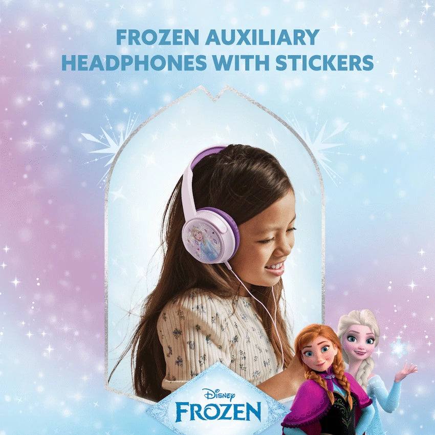 Disney Audio Disney Frozen Auxiliary Headphones with Stickers