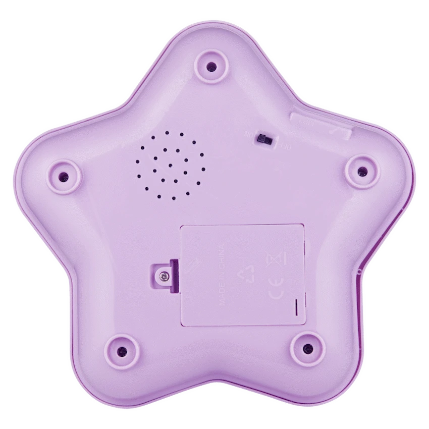 Disney Audio Disney Frozen Auxiliary Star Karaoke Microphone Stand with Colourful Lights