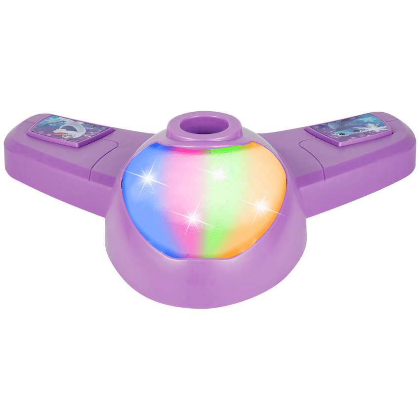 Disney Audio Disney Frozen Double Karaoke Mic Stand with Colourful Lights