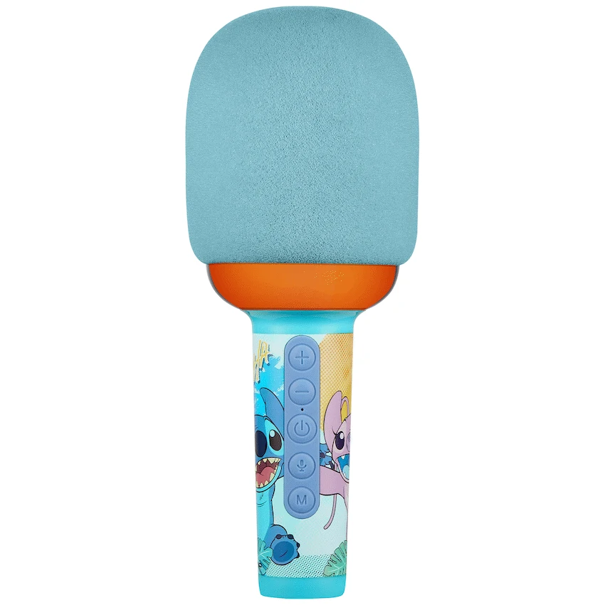 Disney Audio Disney Stitch Bluetooth Dome Microphone with RGB Lights