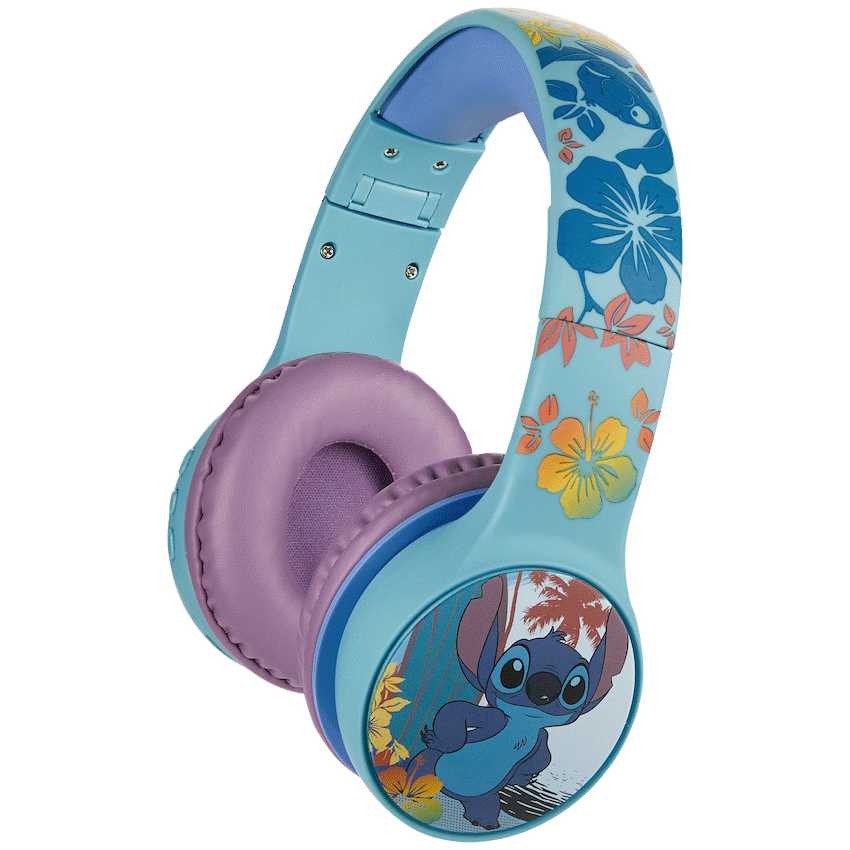 Disney Audio Disney Stitch Bluetooth Padded Headphones with dB Switch Function