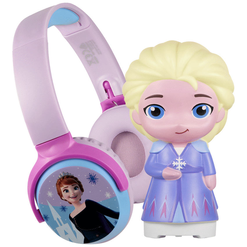 Disney Audio Frozen Soft Touch Light With Bluetooth Headphones Combo