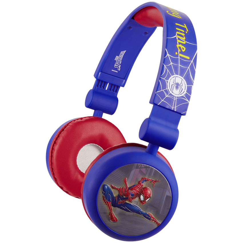 Disney Audio Marvel Spider-Man Bluetooth Headphones with Swivel Cups