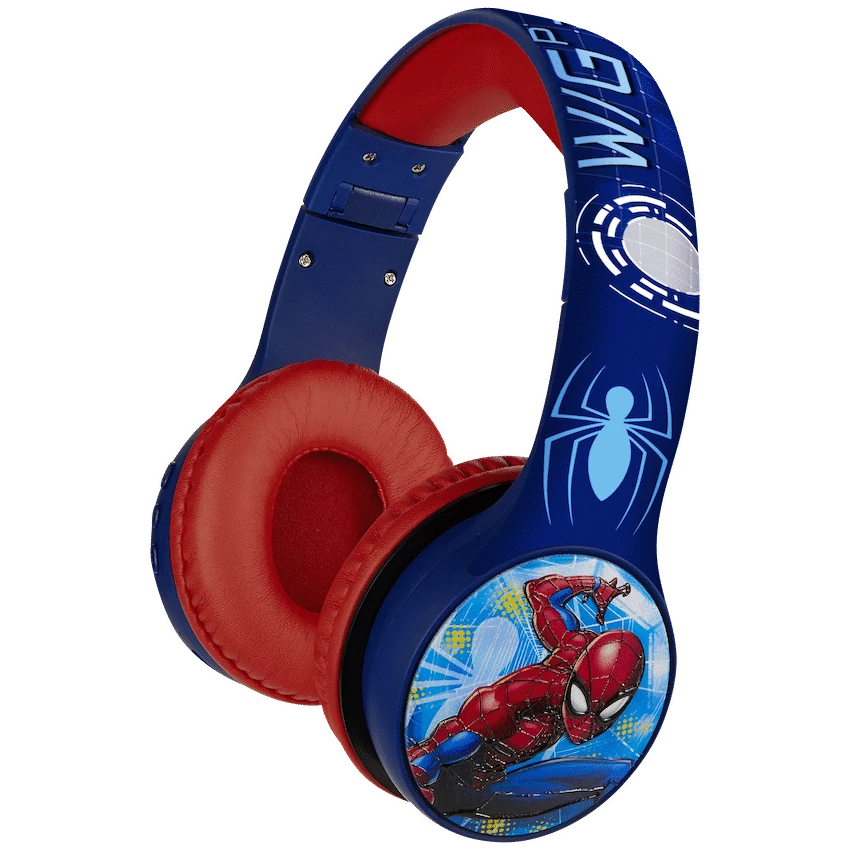 Disney Audio Marvel Spider-Man Bluetooth Padded Headphones with dB Switch Function