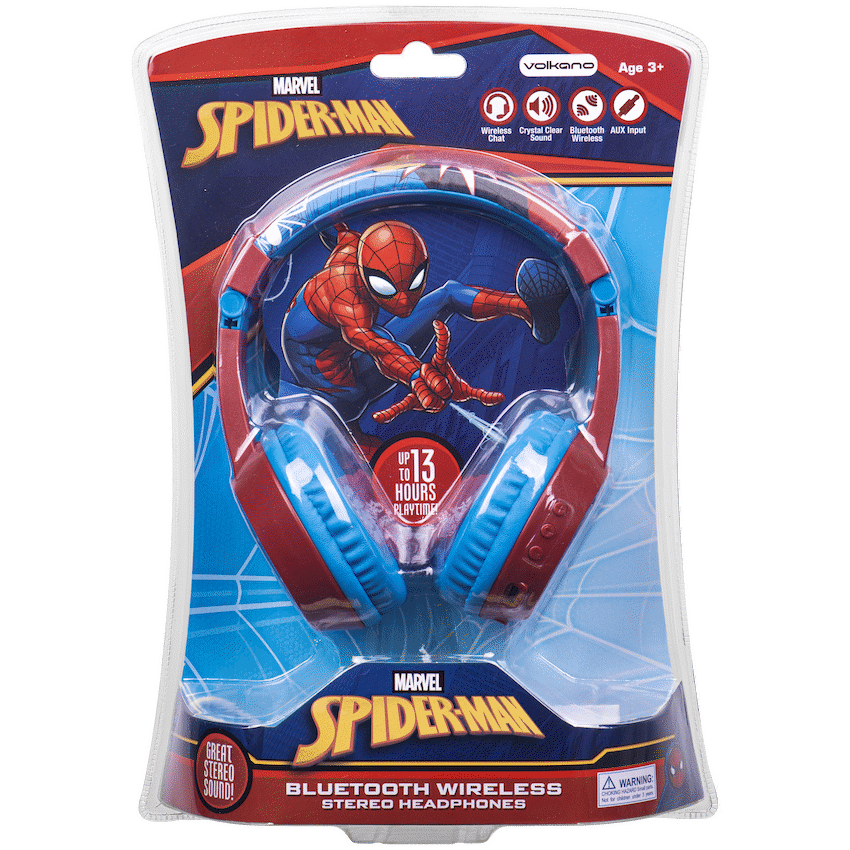 Disney Audio Spider-Man Padded Bluetooth Headphones