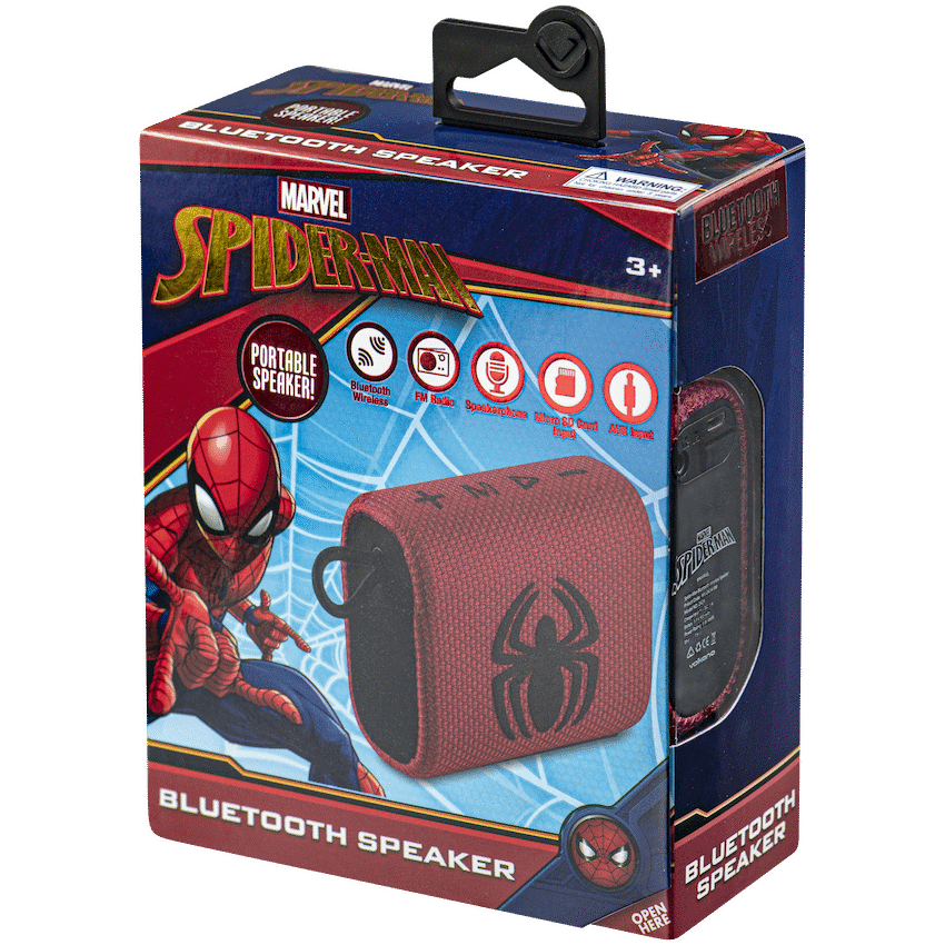 Disney Audio Spider-Man Portable Bluetooth Speaker