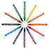 Disney Education and learning Frozen 12 Wax Crayons Multi