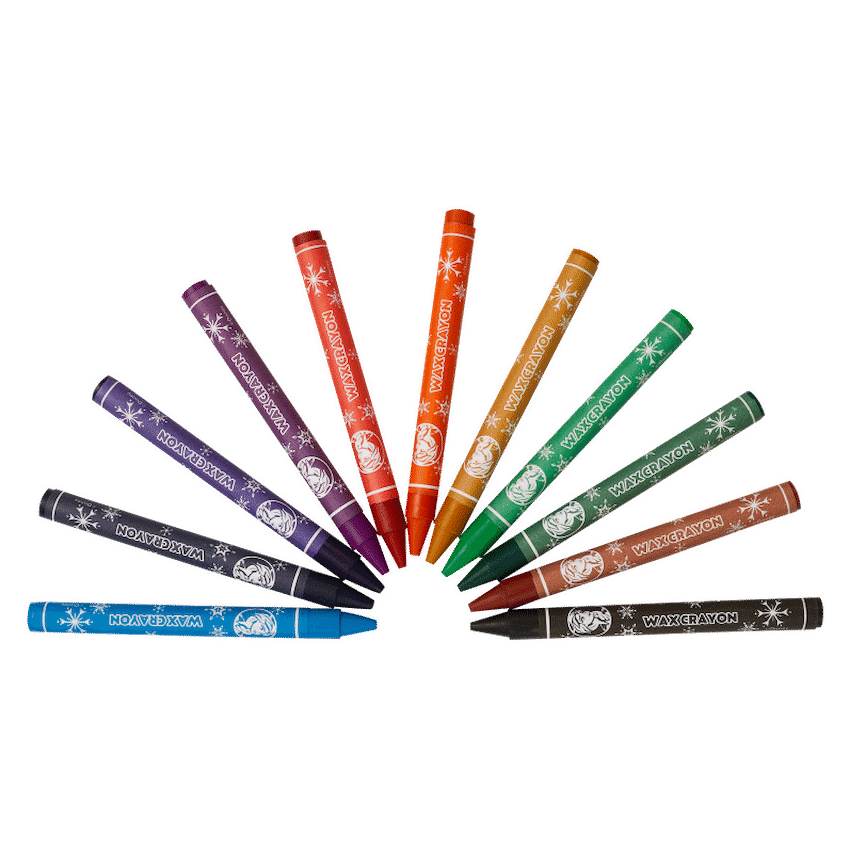 Disney Education and learning Frozen 12 Wax Crayons Multi