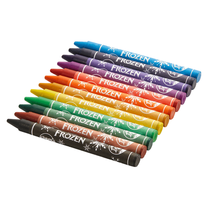 Disney Education and learning Frozen 12 Wax Crayons Multi