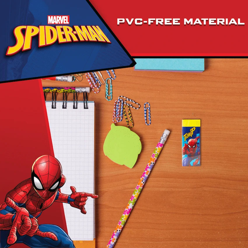 Disney Education and learning Spiderman 2 Pastel Primary Erasers. Multi