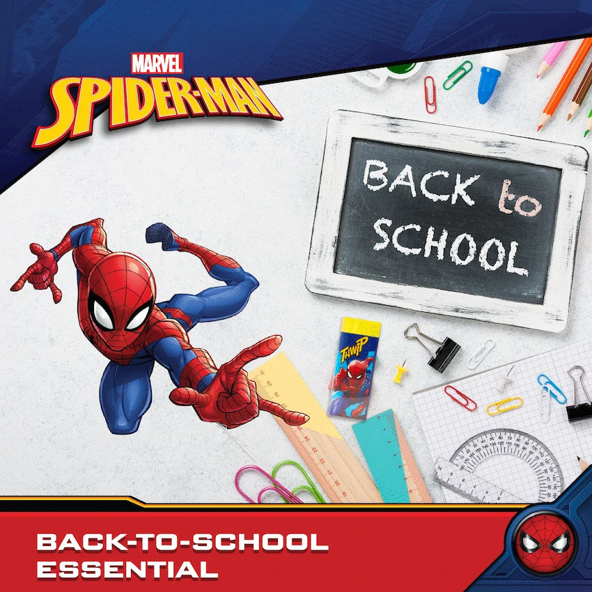 Disney Education and learning Spiderman 2 Pastel Primary Erasers. Multi