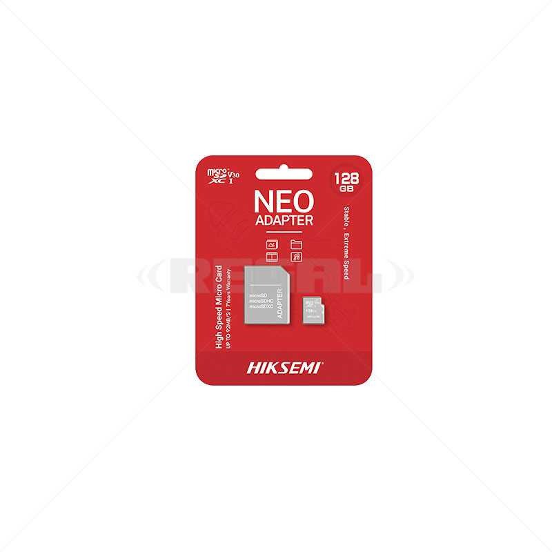 HIKSEMI 128GB Micro SD Card + Adaptor