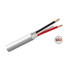 2.5mm x 2 + Earth Surfix White (100M)