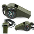 Three in One Compass Life Guard whistle