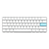 Ducky Keyboard One 2 Pro 60% Mechanical Keyboard; RGB; PBT Double Shot Keycaps  - White- Cherry Silent Red.