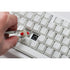 Ducky Keyboard Zero 6108 100% Mechanical Wireless Keyboard; RGB; USB 2.0 / 2.4GHz / BT - White - Cherry MX2A Speed Silver