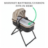 Emerald Baby - Bassinet Mattress/Cushion for Stroller