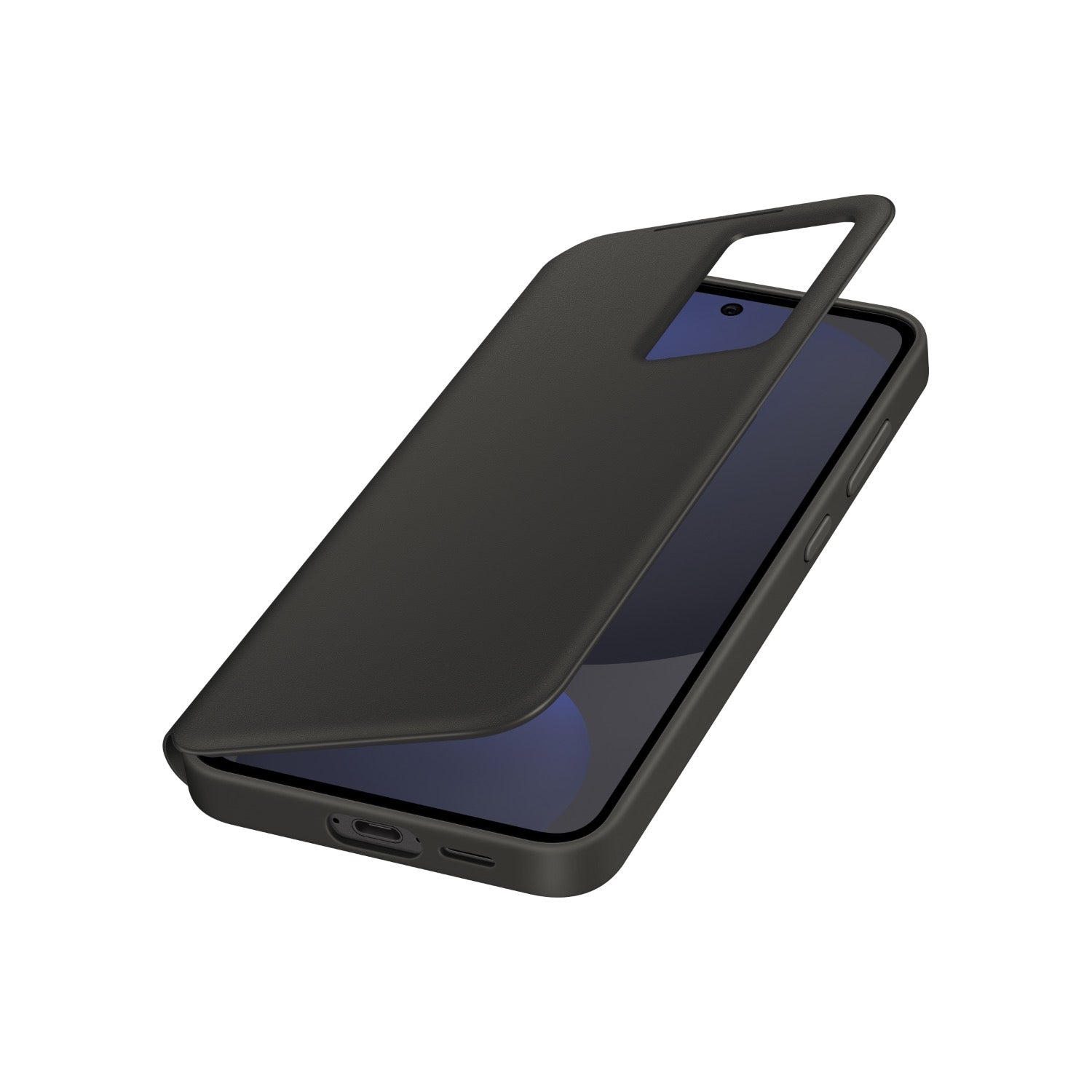 Samsung Smart View Wallet Cover - Samsung Galaxy S24 FE - Black