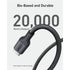 Anker 544 Bio-Based USB C-USB C Cable Fast Charging 140W 0.9M Cable - Black