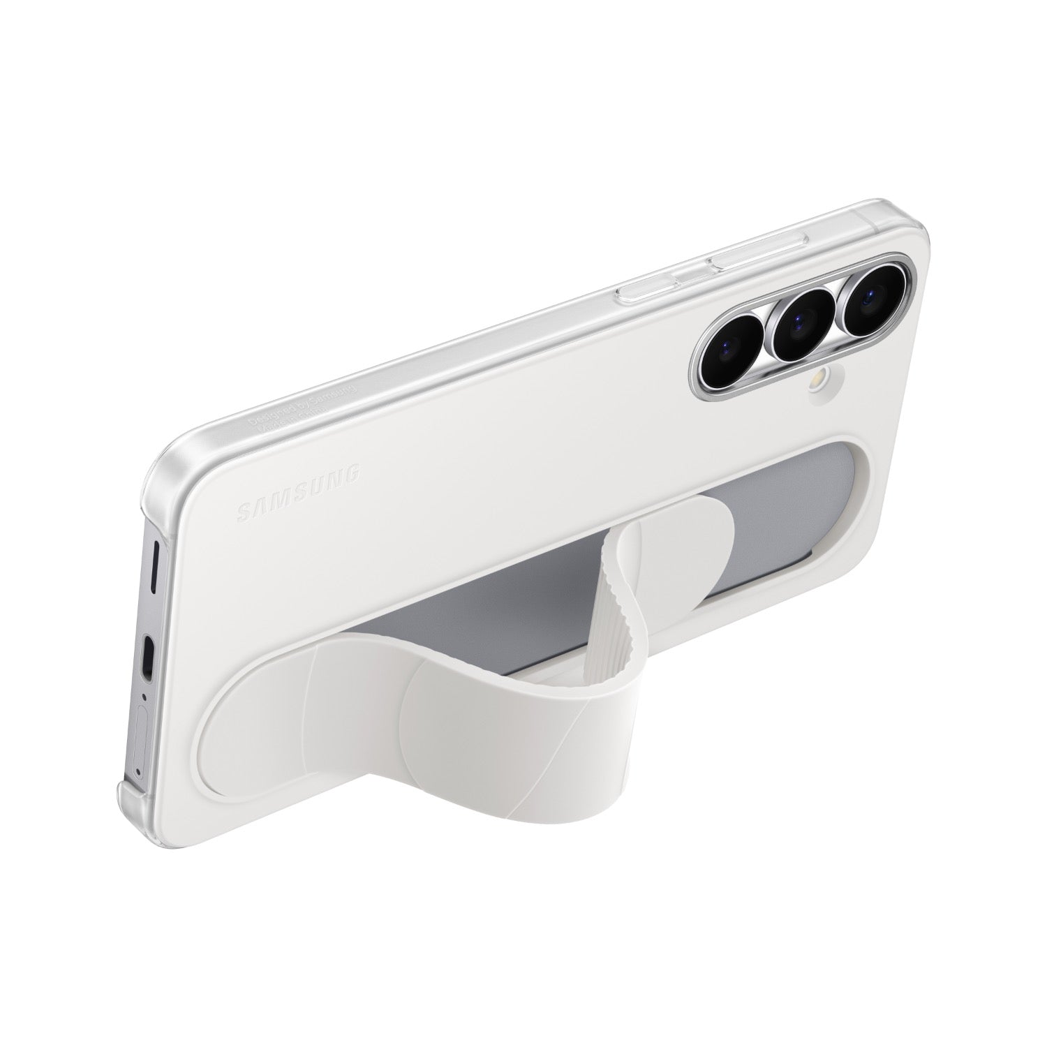 Samsung Standing Grip Cover - Samsung Galaxy S25 FE - White