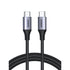 UGREEN Type-C To Type-C Braided Cable 240W 1 Metre - Grey