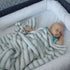 Snuggletime Honey Hive Fleece Blanket Green