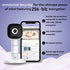 Hubble Connected  Skyvision AI Pro  AI Powered HD Baby Monitor with Crib Mount Camera and 12.7cm Touch Screen Viewer
