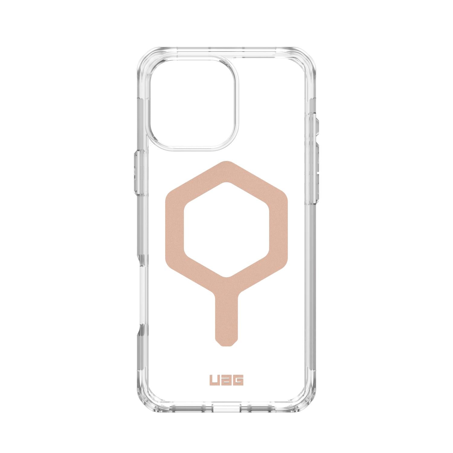 UAG Plyo Magsafe Case - Apple iPhone 16 Pro Max - Ice & Rose Gold