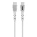 Snug Type-C To Type-C Silicone Cable - 1.2 Metre - White