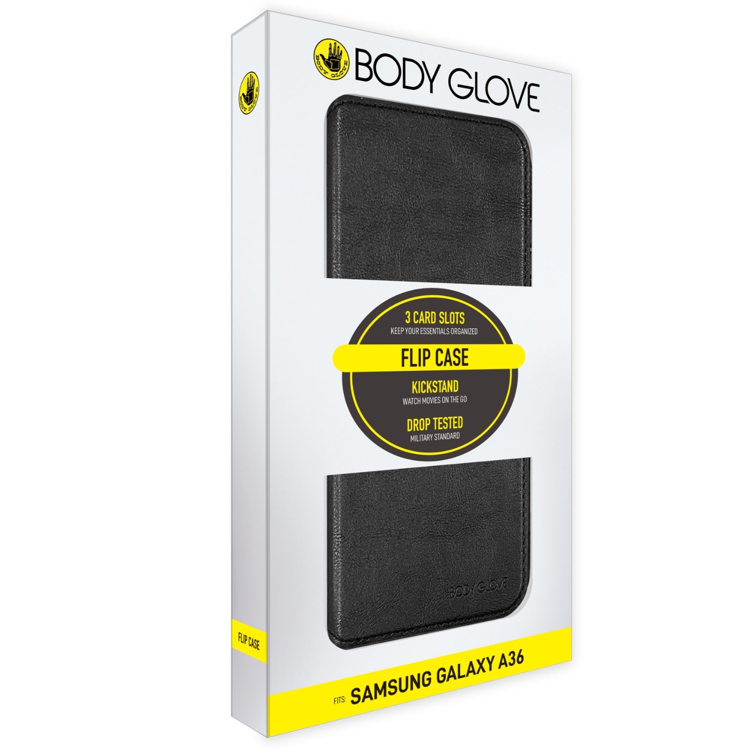 Body Glove Flip Series - Samsung Galaxy A36 - Black