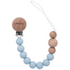 Echo Baby Baby & Toddler Silicone Dummy Clip - Powder Blue
