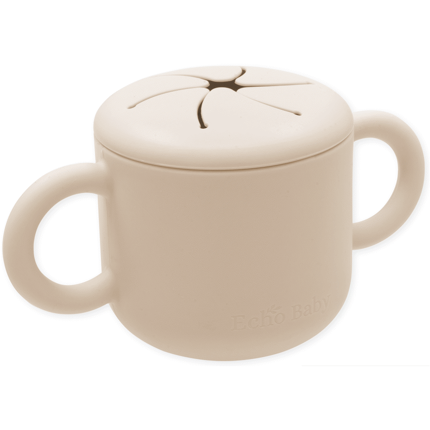 Echo Baby Baby & Toddler Silicone Snack Cup - Ivory