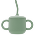 Echo Baby Baby & Toddler Silicone Training Cup with Straw - Sage