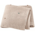 Echo Baby Echo Baby Knitted Baby Blanket - Camel