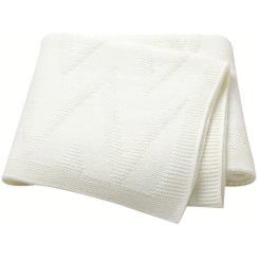 Echo Baby Echo Baby Knitted Baby Blanket - White