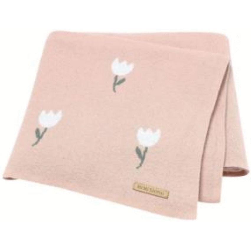 Echo Baby Echo Baby Knitted Blanket - Rose Pattern (Pink)