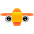Edu Matic Edu-matic Flexi Build Mini Kit - Airplane - 12 pcs