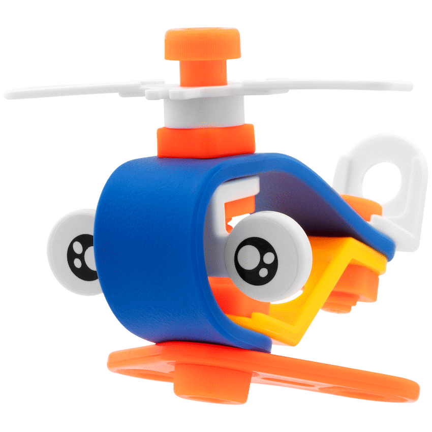 Edu Matic Edu-matic Flexi Build Mini Kit - Helicopter - 14 pcs