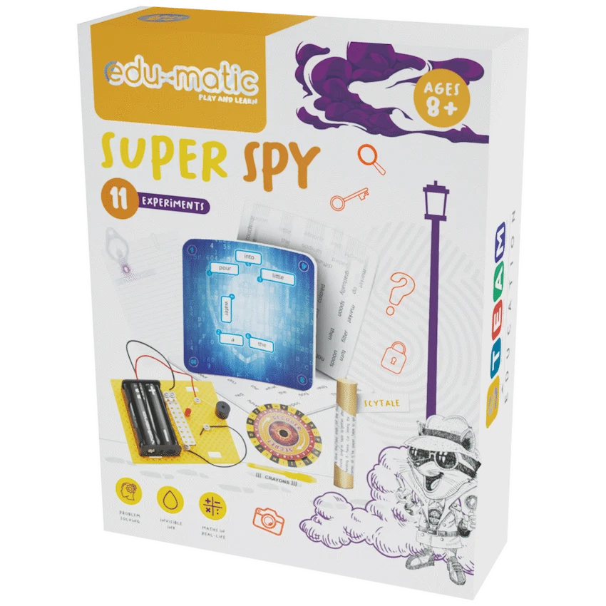 Edu Matic Toys and games 11 different spy activities for the super snoop