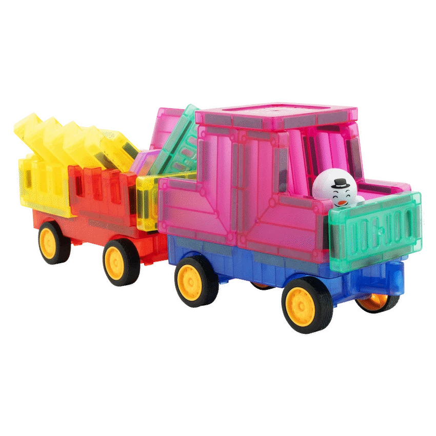 Edu Matic Toys and games 73 Magnetic Tiles, Windows, Stickers and Snowmen