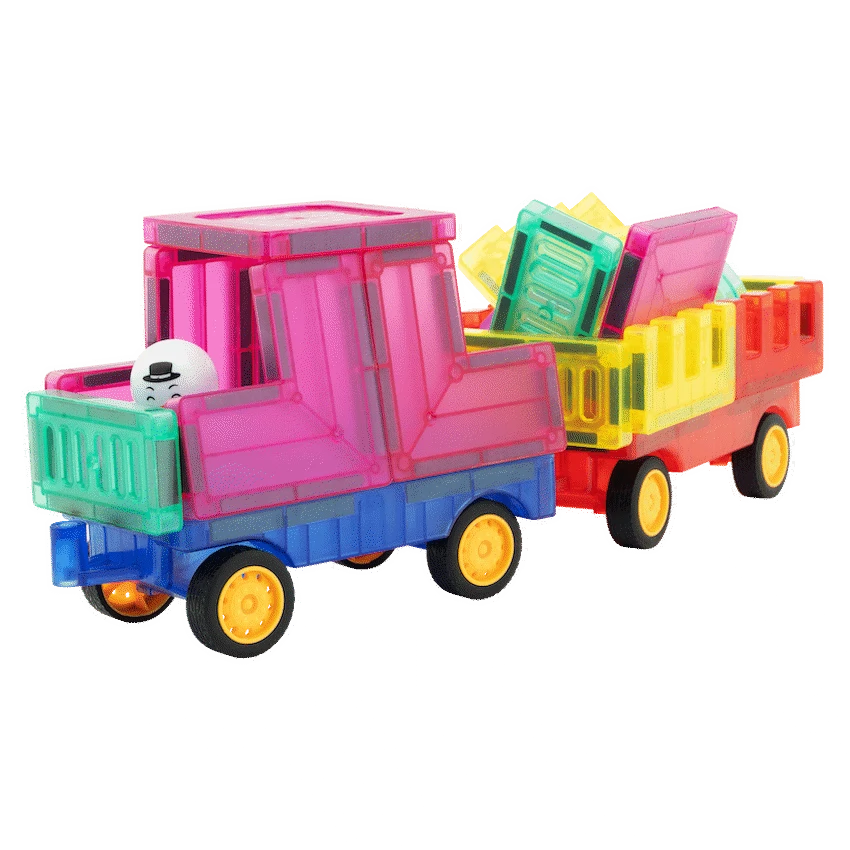 Edu Matic Toys and games 73 Magnetic Tiles, Windows, Stickers and Snowmen