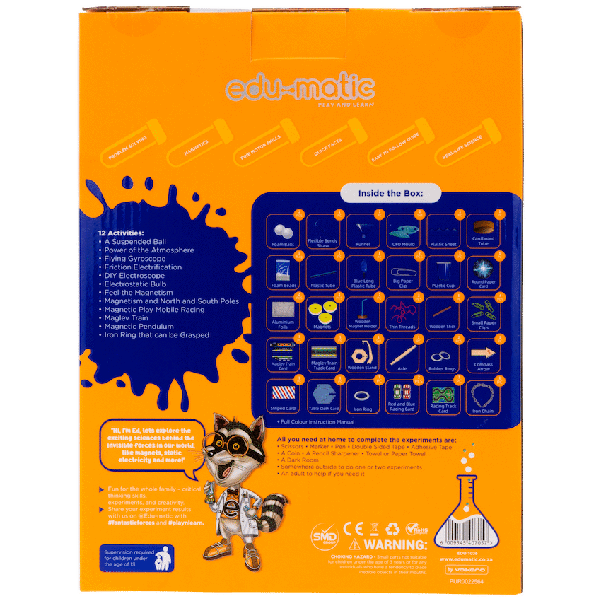 Edu Matic Toys and games Edu-Matic Fantastic 17 experiments with magnets