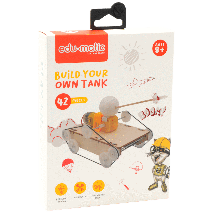 Edu Matic Toys and games EduMatic - Build a Tank with This Easy to Use Tank Kit